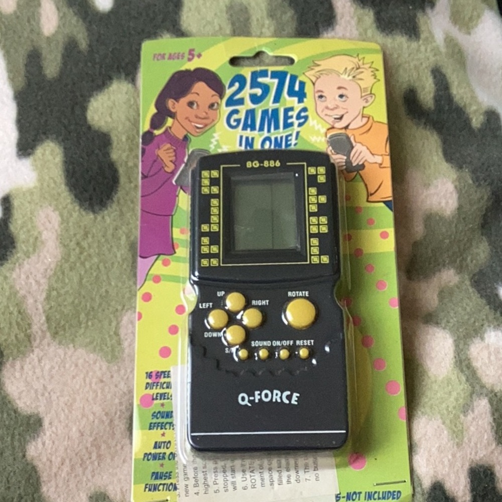 Handheld Game Console - Black